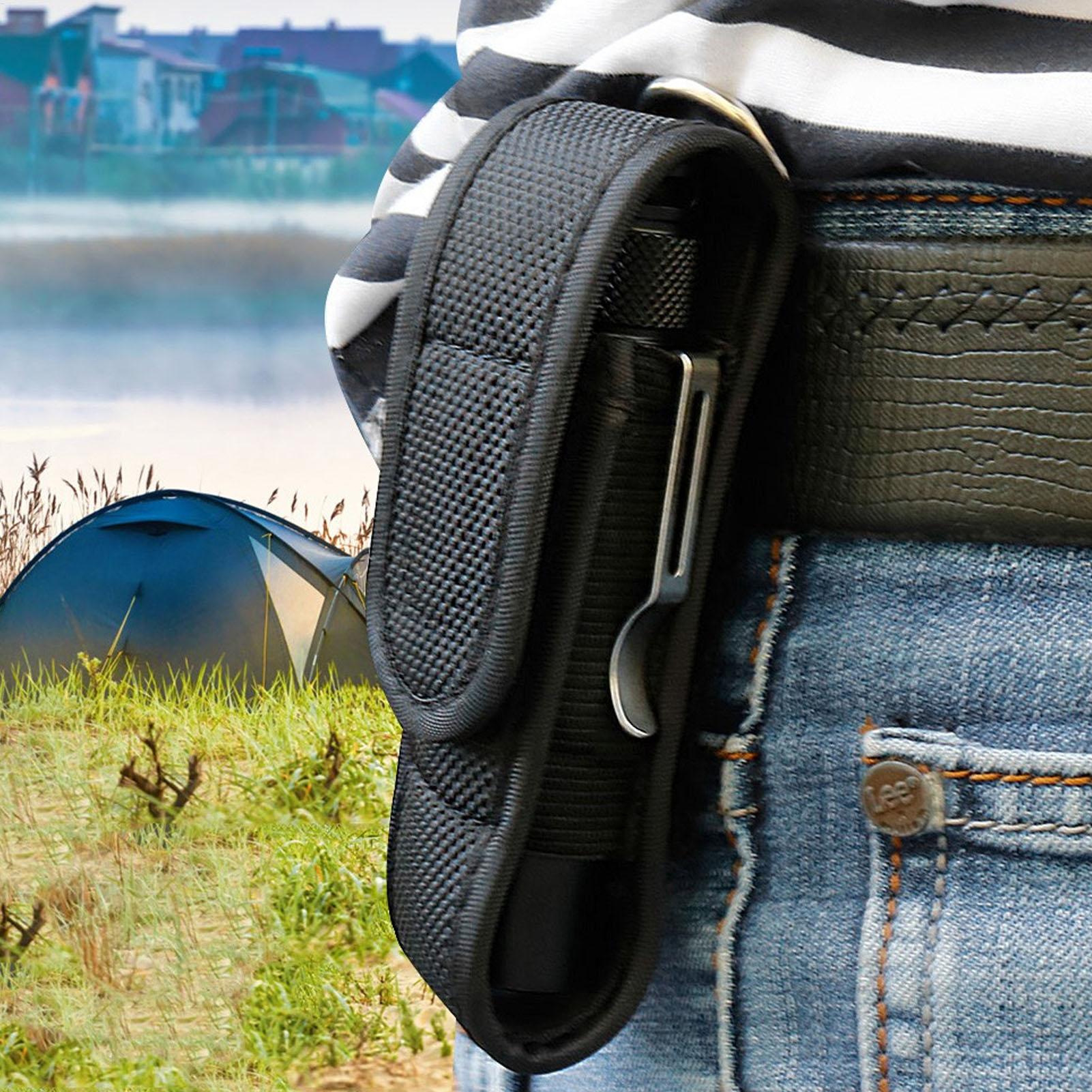 Outdoor Sport Gear - LED Flashlight Protective Case Outdoor Waist