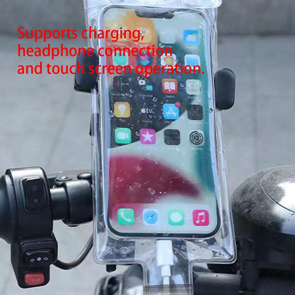 Outdoor Sport Gear - Waterproof Phone Pouch, Clear Touchscreen Phone