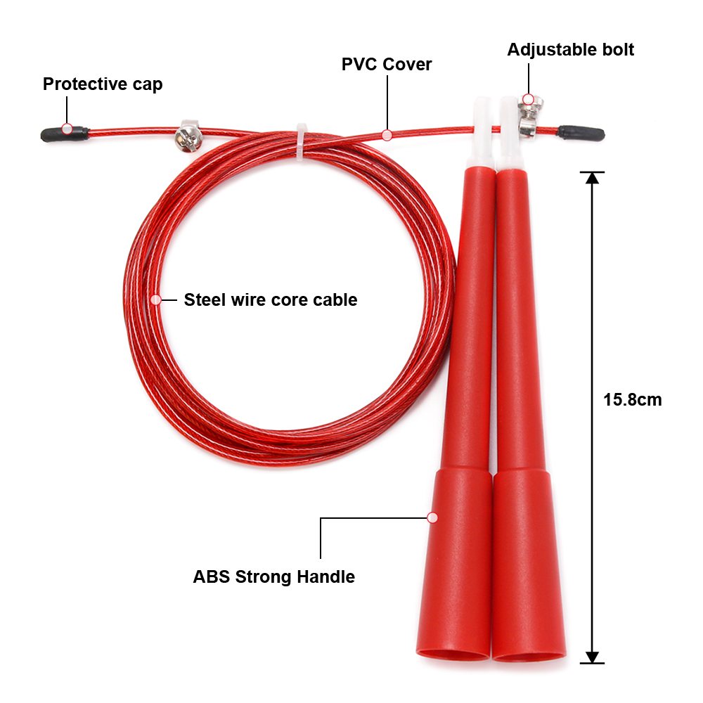 Speed Skipping Rope - Professional PVC Speed Skipping Rope for