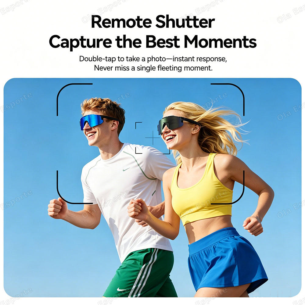 Cycling Smart Glasses HD Bluet - Outdoor Sport Gear recension och pris
