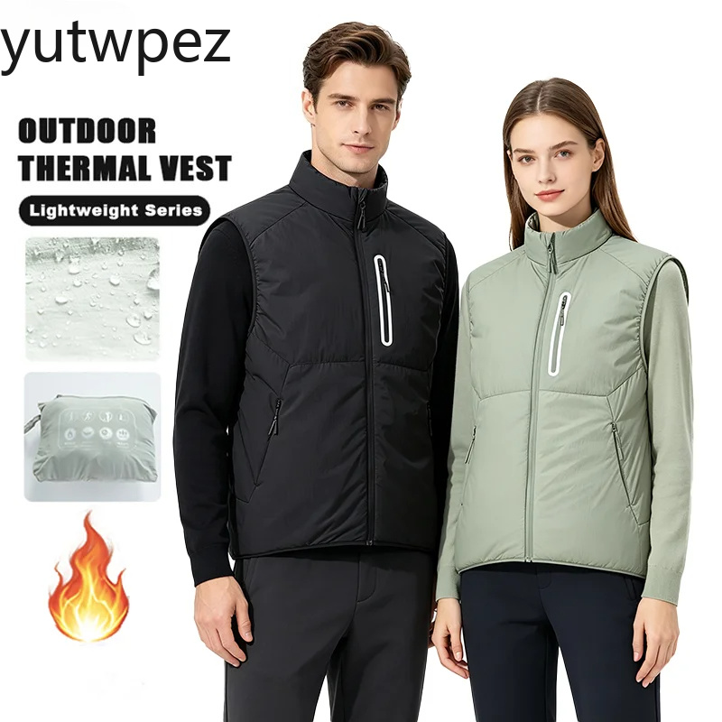 Unisex Warm Cotton Gilet Light - Outdoor Sport Brand Jacket recension och pris