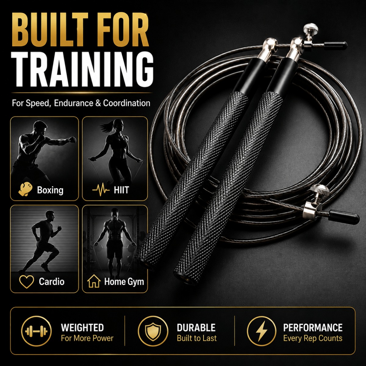 360 Degree Ball Bearing Speed  - Speed Skipping Rope recension och pris