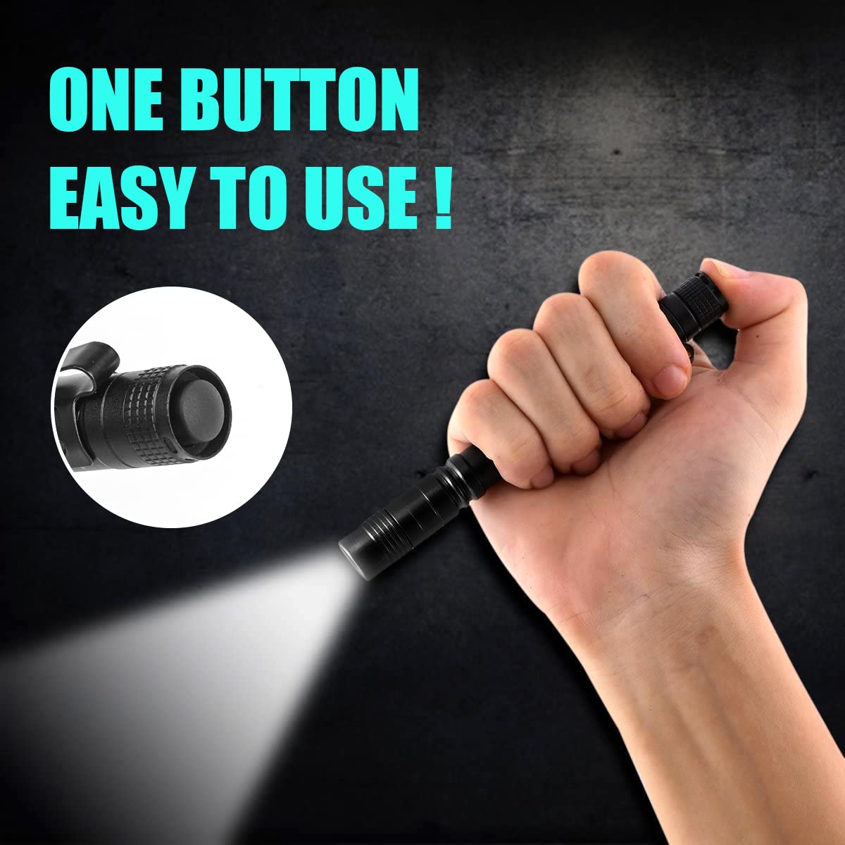 Portable Mini LED Pen Flashlig - Outdoor Sport Gear recension och pris