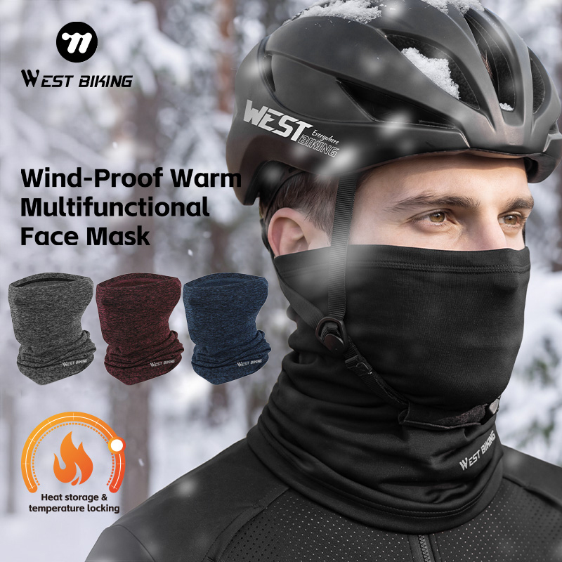 WEST BIKING Winter Neck Gaiter - Outdoor Sport Using A Bike recension och pris