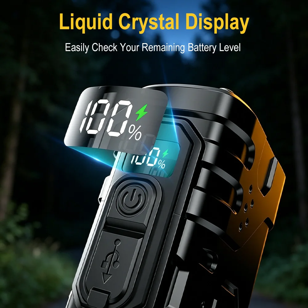 BORUIiT Hand Crank EDC LED Fla - Outdoor Sport Gear recension och pris
