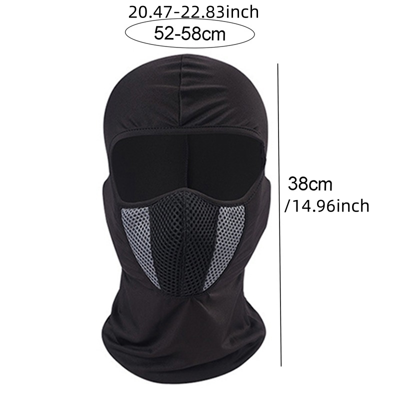 Tactical Full Face Balaclava M - Outdoor Sport Using A Bike recension och pris